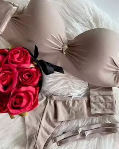 Conjunto tomara que caia. Calc. Fio duplo - comprar online