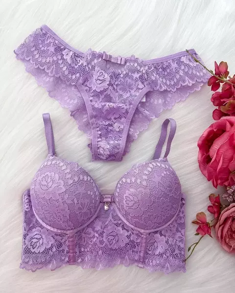 Mini Corselet Lilás - comprar online