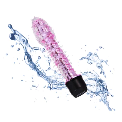 (LB6043) Vibrador Translúcido Personal Texturizado - À Pilha - comprar online