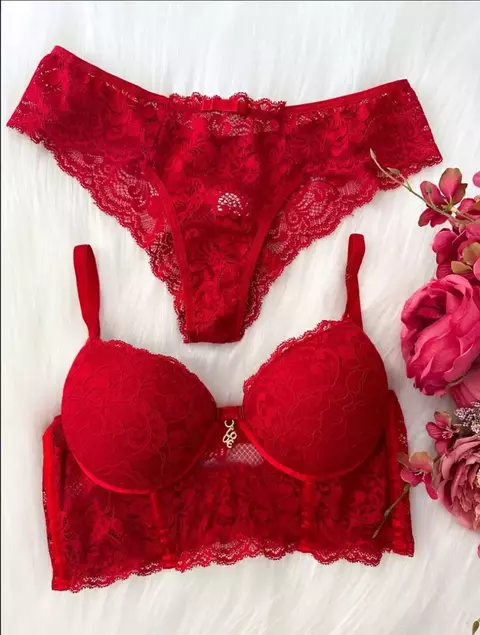 Mini Corselet vermelho