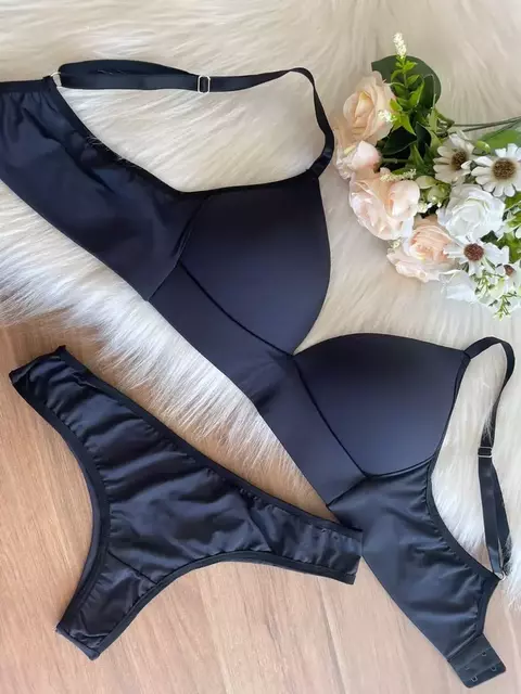 Lingerie sem aro bojo soft ( bojo não amassa)