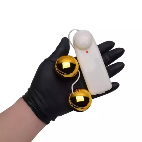 Golden Ball Vibrador Pompoar