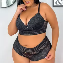 Caleçon Rendado Cós Vitória Plus Size 0497