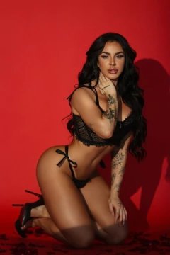 CONJUNTO MELISSA DE LAÇO SEM BOJO - PRETO - comprar online