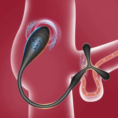 (LB11) Estimulador de Próstata com Anel Peniano Via Aplicativo