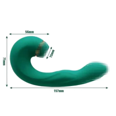 (JDY231) Vibrador com Pulsador e Línguinha para Clitóris na internet