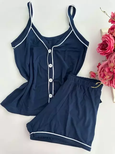 Pijama com botões