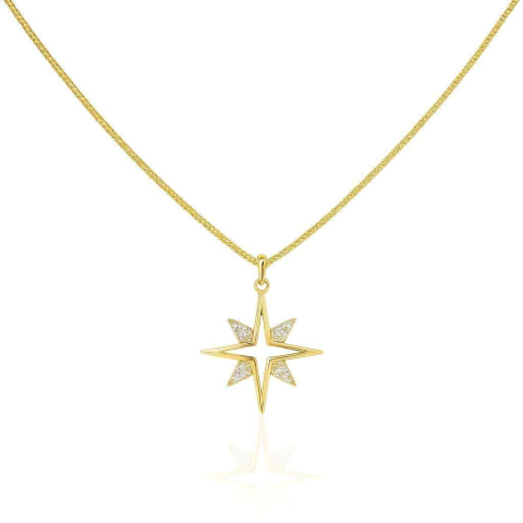 Colar Star Cravejado - comprar online