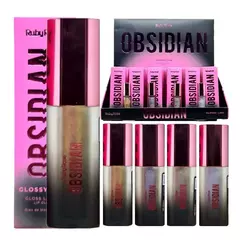Gloss Labial Glossy Lips Obsidian - Ruby Rose - DELIRIO FEMININO STORE