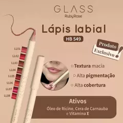 LAPIS DE BOCA GLASS COR LL01 na internet