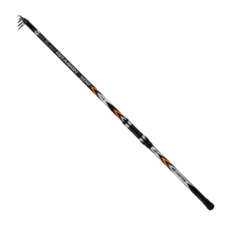 Caña Telescopica Pejerrey CASTER BLACK DRAGON 4m Fibra de Vidrio 35g