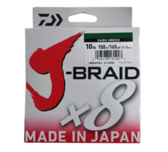 Multifilamento DAIWA J BRAID 8 HEBRAS x150m