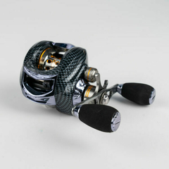 Reel Huevito Red Fish CROMER 12+1 Rulemanes - carrete metalico