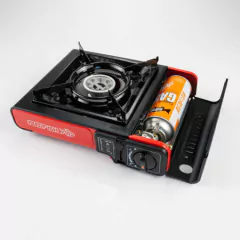 Anafe Negro RED FISH - Incluye Maletín rígido para guardar y transportar