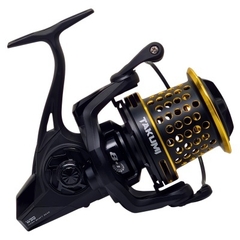 Reel Frontal CASTER TAKUMI 9009 Aluminio Mar Surf Casting 9 Rulemanes Cónico - CAUQUE