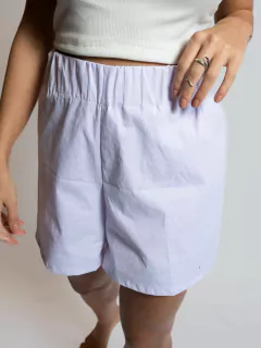 SHORTS SOUTH TO SOUTH FEMININO LILAS - Board World