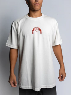 CAMISETA SOUTH TO SOUTH PREMIUM OVERSIZED IN GOD IS HAND PRETA - comprar online