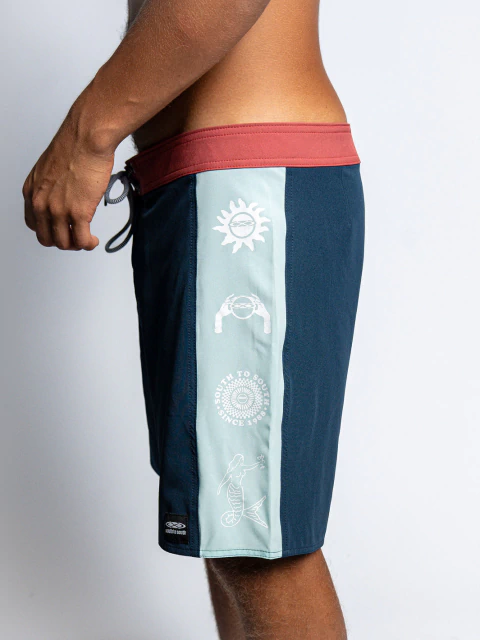 BOARDSHORT SOUTH TO SOUTH SEA DOG CREW ICONS - comprar online