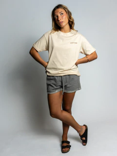 SHORTS SOUTH TO SOUTH MOLETINHO CINZA - comprar online