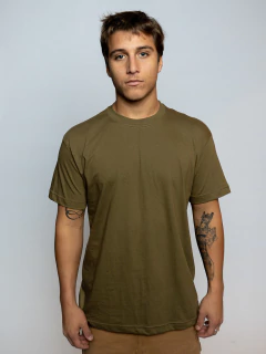 CAMISETA SOUTH TO SOUTH PREMIUM CLEAN OLIVE