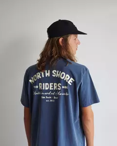 CAMISETA NORTH SHORE REGULAR TRADE MARK AZUL - loja online