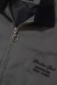 JAQUETA BIRDEN BOXY TWILL GREY