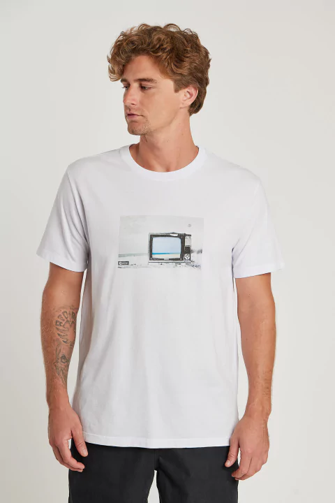 CAMISETA EMPTY FREE YOUR MIND BRANCA