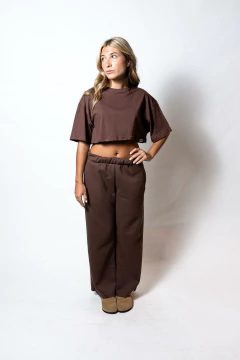 CAMISETA SOUTH TO SOUTH CROPPED BROWNIE na internet