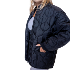 JAQUETA SOUTH TO SOUTH FEMININA PUFFER PRETA - comprar online