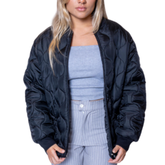JAQUETA SOUTH TO SOUTH FEMININA PUFFER PRETA