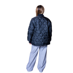 JAQUETA SOUTH TO SOUTH FEMININA PUFFER PRETA - loja online