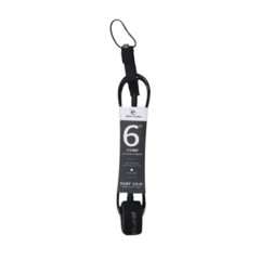 Leash Rip Curl Comp 6x5mm - preto
