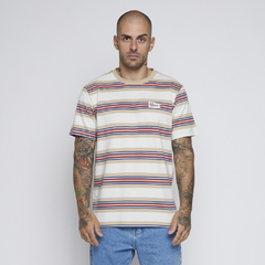 CAMISETA RVCA VALLEJO STRIP COLORIDA na internet