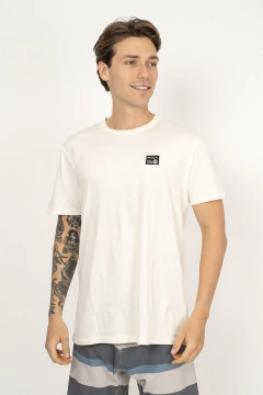 CAMISETA RVCA ANP LABEL BRANCO na internet