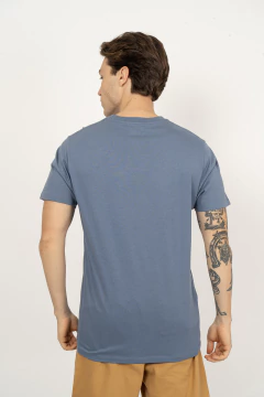 CAMISETA RVCA ANP LABEL AZUL - Board World