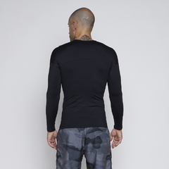 CAMISETA RVCA LYCRA ALL BRAND PRETO - comprar online