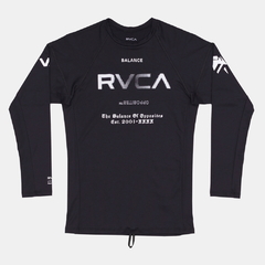 CAMISETA RVCA LYCRA ALL BRAND PRETO na internet