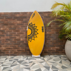 Skimboard Edge Standard - Amarelo/Arte