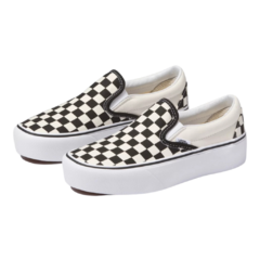 TENIS VANS - SLIP ON CHECKERBOARD PLATAFORMA