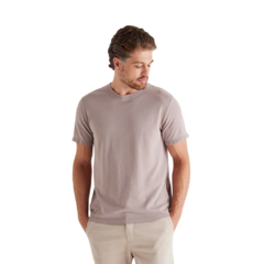 CAMISETA EMPTY CREPE AREIA - comprar online