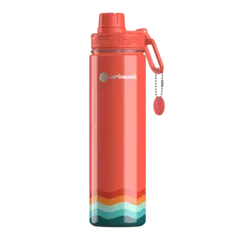 HYDROTANK 650ML GLOSSY TROPICAL RED WAVES