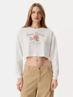 CROPPED VANS RELAX SUPPLY OFF WHITE - comprar online