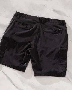 BERMUDA VOLCOM HIBRIDA CASHED CARGO IMP BLACK - comprar online
