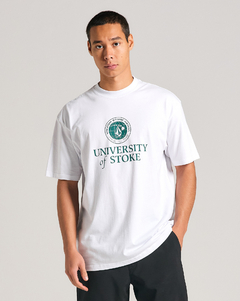 CAMISETA VOLCOM COMFORT U OF STOKE BRANCO