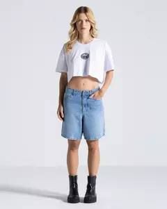 WALKSHORTS VOLCOM FEM JEANS STRAIT UP - comprar online