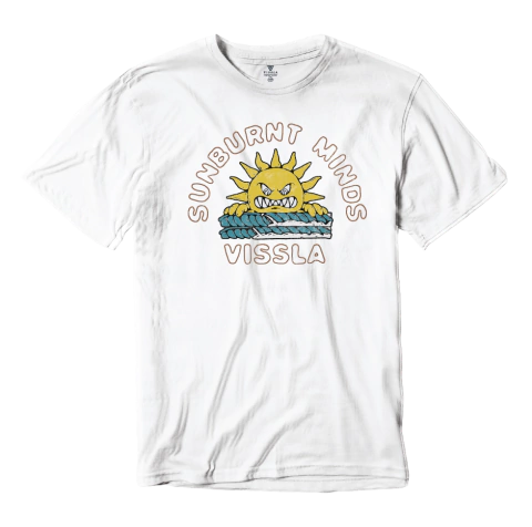 CAMISETA VISSLA COOKED BRANCA