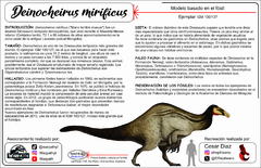 Deinocheirus mirificus Escala 1:20 - tienda online
