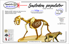 Smilodon populator Escala 1:8 - FormArte Prehistoric