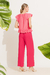 Bata Com Aplicação De Renda Rosa - Munny