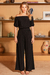 Imagem do Pantalona Texturizada Preto